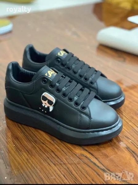 Karl Lagerfeld черни дамски маратонки , снимка 1