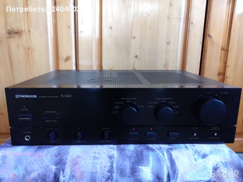 Усилвател Pioneer A-443, снимка 1