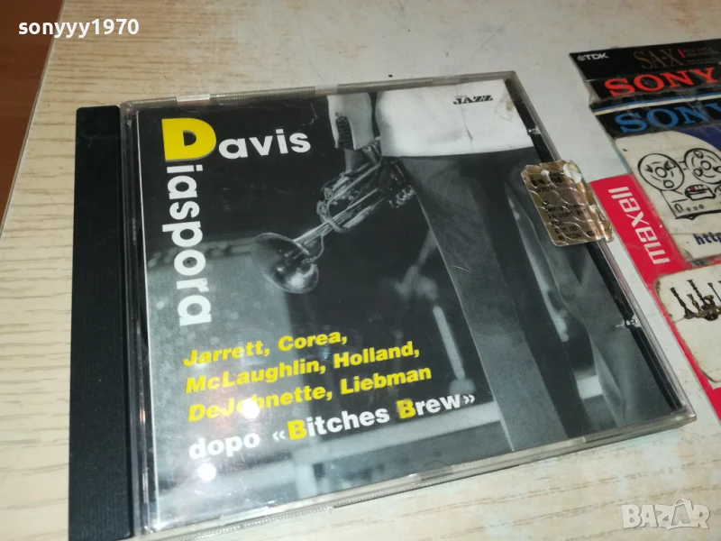 DAVIS DIASPORA JAZZ ORIGINAL CD 2207251032, снимка 1