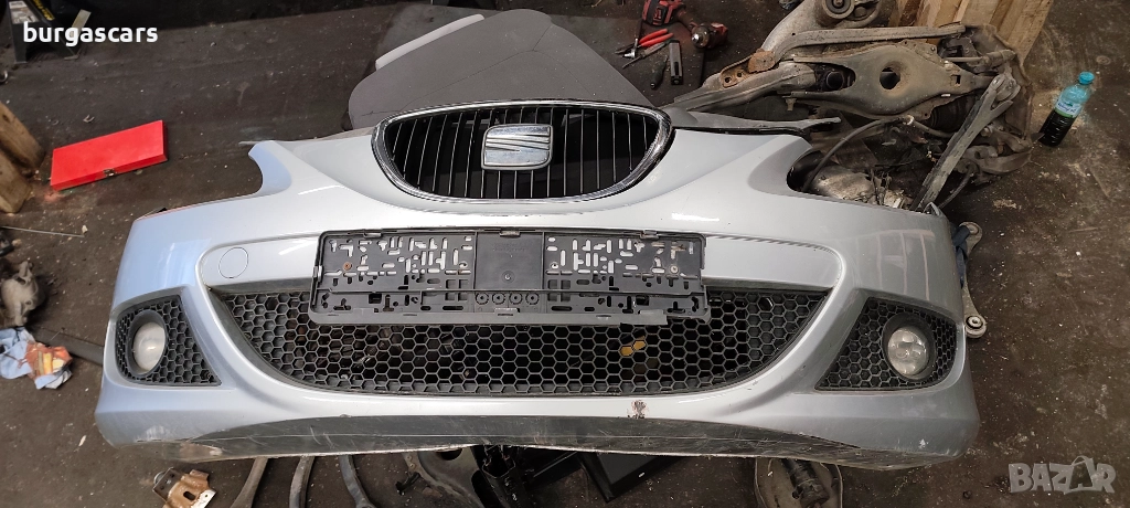 Предна броня Seat Leon II 2008г - 240лв, снимка 1
