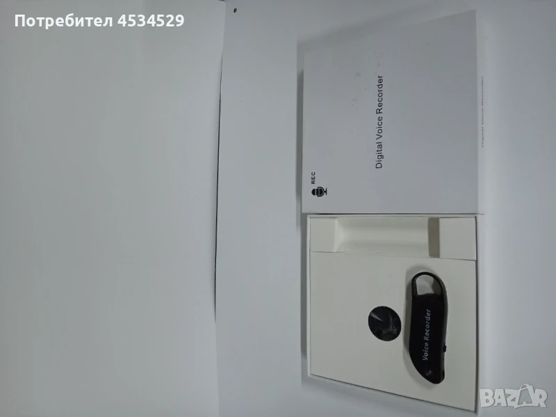 Шпионски гласов рекордер мини висулка с шпионски микрофон, 8GB Цена:30лв., снимка 1