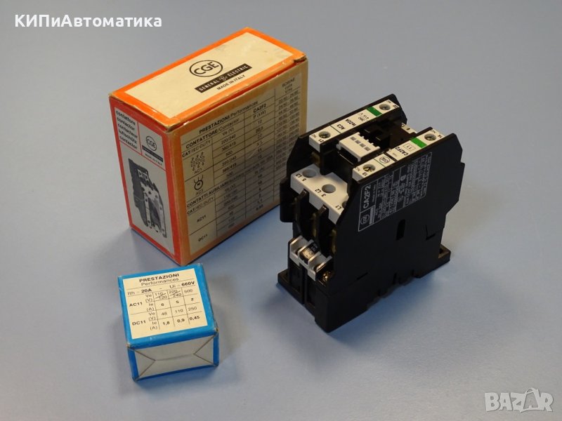 контактор General Electric CGE CA2F2 11 AC3 110V, снимка 1