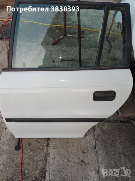 Задна лява врата с централно заключване за Опел астра f комби 1996г, снимка 1