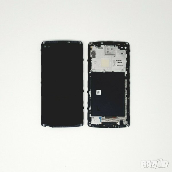 Дисплей за LG V10 , черен, с рамка, снимка 1