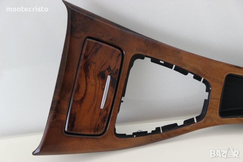 Пепелник лайстна махагон скоростен лост BMW E90 E91 Serie 3 (2004-2008г.) лайсна, снимка 1