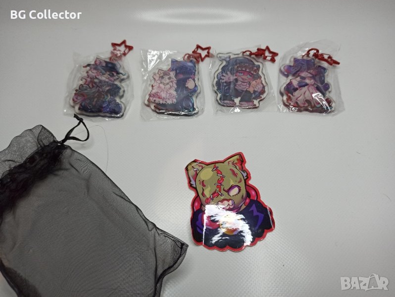 Аниме ключодържатели + стикер + торбичка, снимка 1