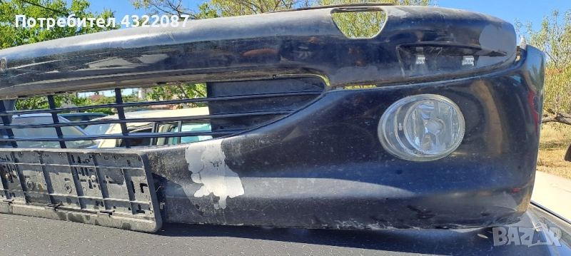 Предна броня , маска и халогени за Пежо / Peugeot 206 2.0HDI 90к.с RHY, снимка 1