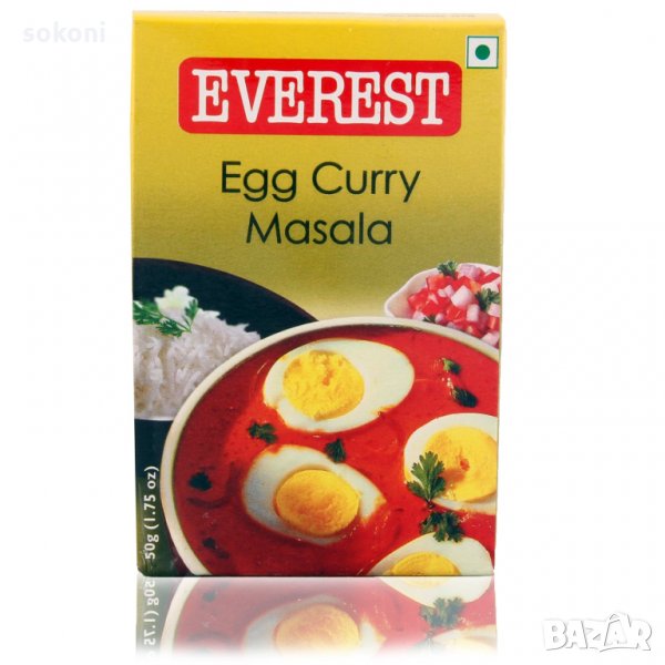 Everest Egg Curry Masala / Еверест Масала за Яйчно къри 50гр, снимка 1