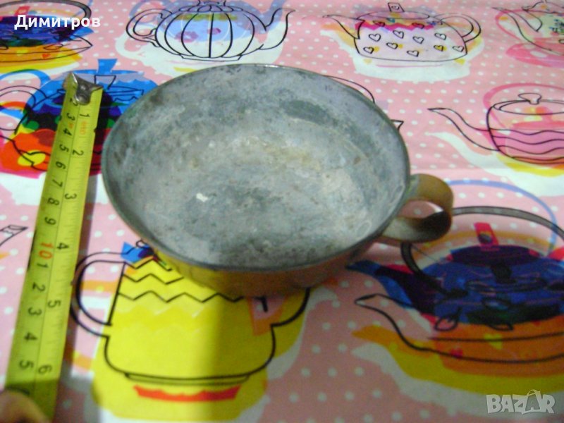 старинна медна купичка, снимка 1