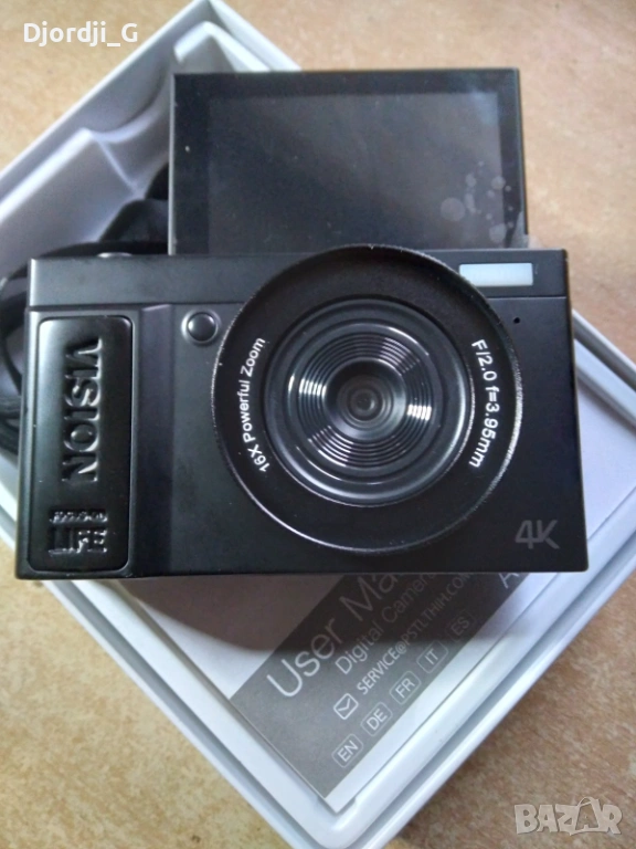 Дигитална камера Vision Life - 4K, снимка 1