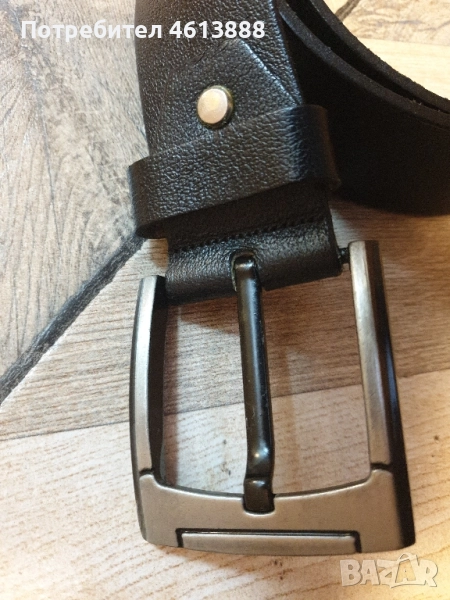 нов мъжки кожен колан, снимка 1