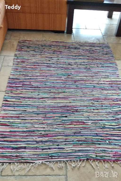 Красива многоцветна пътека черга, ръчна изработка, снимка 1