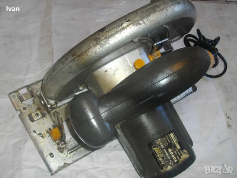 2000 вата ф235мм Голям електрически РЪЧЕН ЦИРКУЛЯР рязане до 86 мм Ideal M1Y235, снимка 1