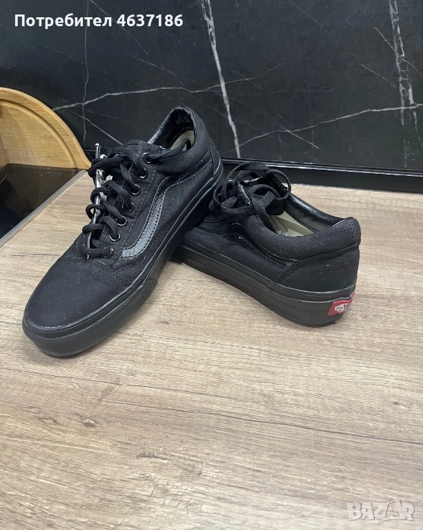 Vans черни кецове унисекс, снимка 1