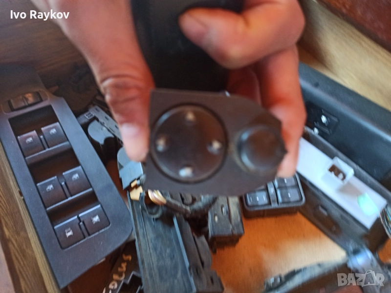 Бутони ел. огледала за Audi A3 , A4 , 4D0959565C, снимка 1