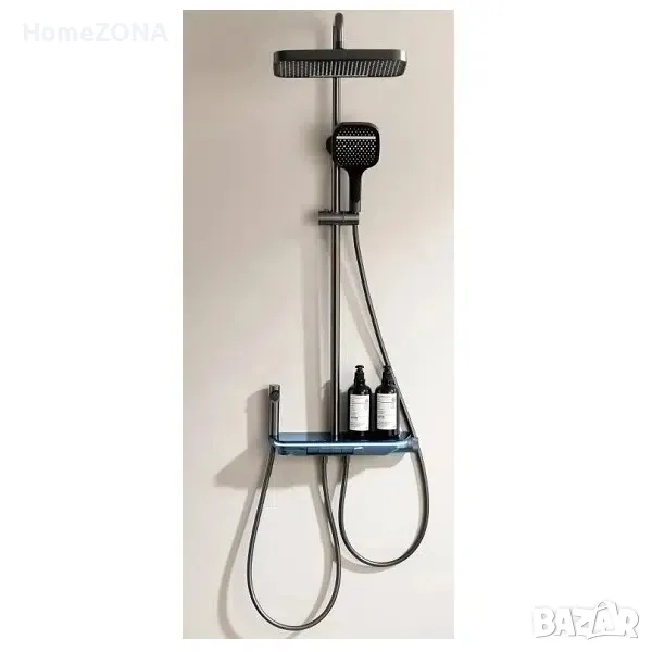 Душ система ELITE Pro 8, термостатен смесител, пиано бутони, Led дисплей, снимка 1