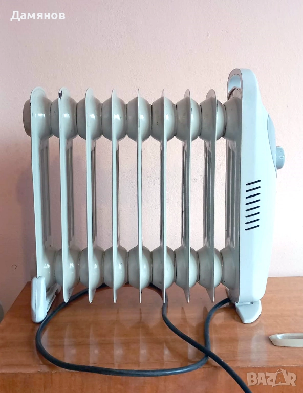 Маслен радиатор  ARIELLI - 1000W  - 8 РЕБРА, снимка 1