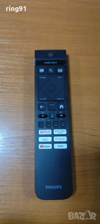 Оригинално дистанционно Philips A136RF543C0013, снимка 1