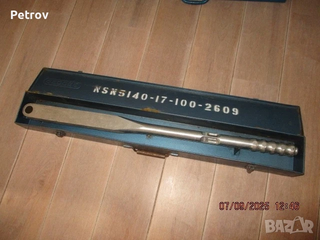 GEDORE - DREMOMETER - Typ D - MADE IN GERMANY - 3/4" ПРОФЕСИОНАЛЕН Динамометричен Ключ 140 - 760 Nm, снимка 1