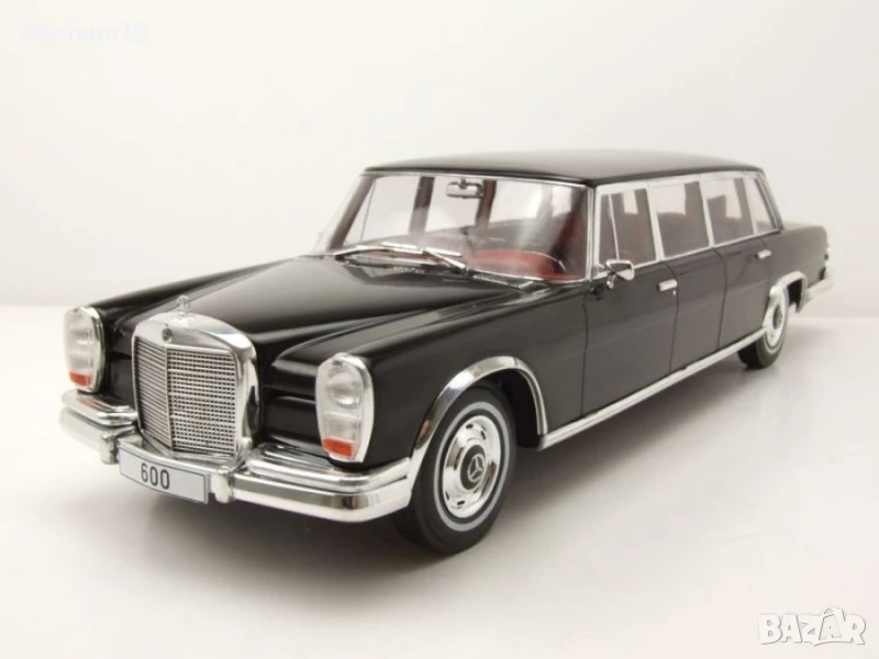 Mercedes-Benz 600 W100 1969 - мащаб 1:18 на Model Car Groups моделът е нов в кутия, снимка 1