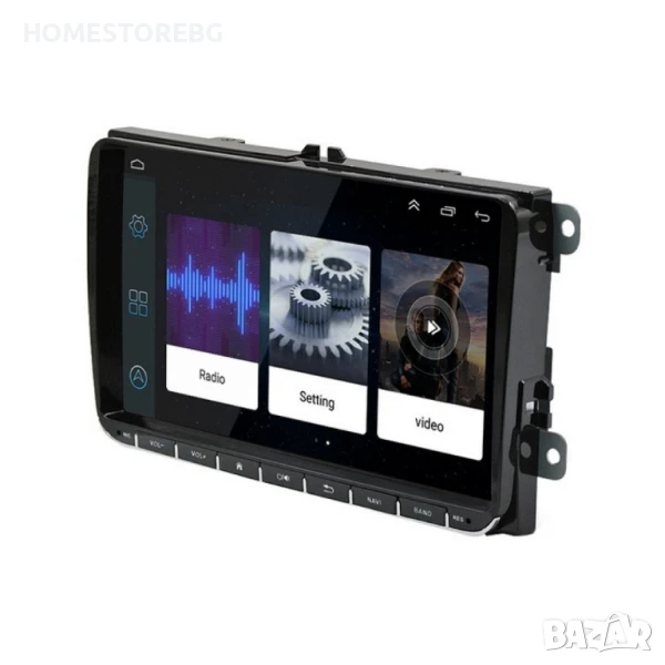 Мултимедия 9 inch Volkswagen HC8227Операционна android 15, снимка 1