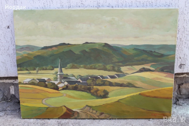 Картина масло върху платно, снимка 1