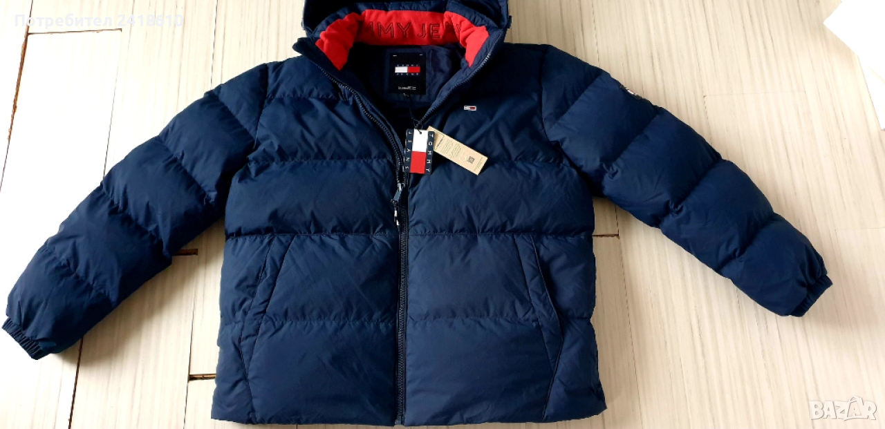 Tommy Hilfiger Mens Down Water Repellent Jacket Size 2XL НОВО! ОРИГИНАЛ! Мъжко Зимно пухено Яке!, снимка 1