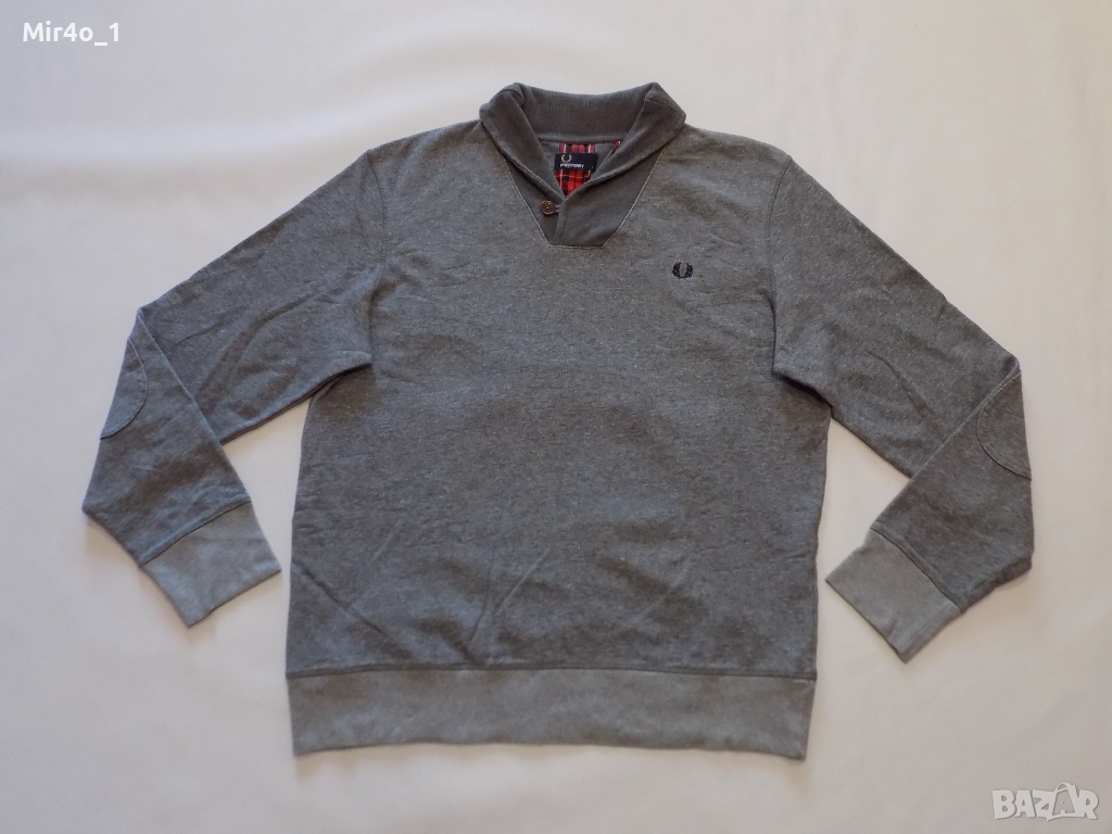 блуза fred perry фанела суичър худи горнище суичър яке елек мъжка оригинална футболна L, снимка 1