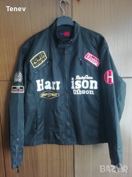 Dahoc Harrison Gibson Racing Team Vintage моторджийско яке от 90те XL размер , снимка 1