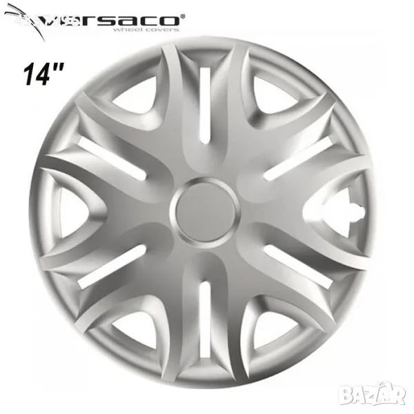 Тасове за джанти 14'' Versaco Spirit Silver, снимка 1