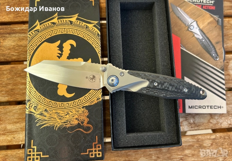Продавам нож Microtech Socom Bravo Mini Warcom, снимка 1