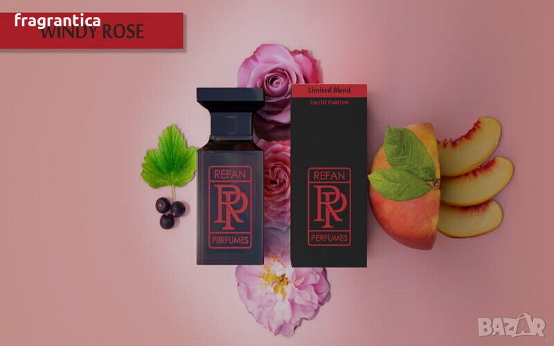 Refan Limited Blend WINDY ROSE 55ml парфюмна вода за жени и мъже, снимка 1