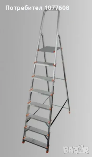 🇧🇬ДОМАКИНСКА АЛУМИНИЕВА СТЪЛБА🇧🇬 , снимка 1