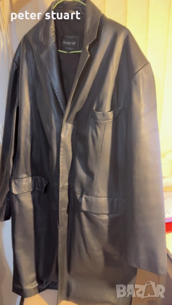 Кожено мъжко яке истинска кожа от UK 100лв, снимка 1