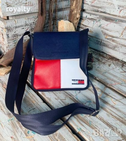 Tommy Hilfiger Мъжка Кожена Чанта , снимка 1