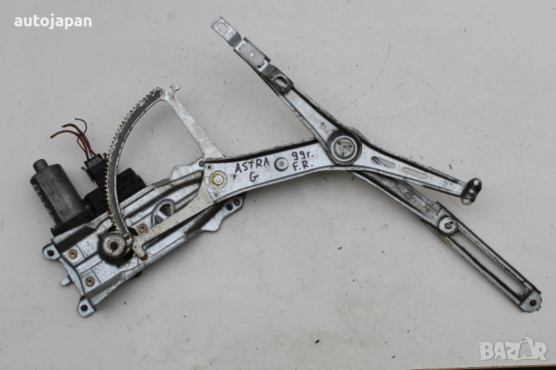 Преден десен електрически стъклоповдигач Опел астра г 99г Opel astra g 1999, снимка 1
