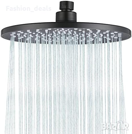 Нов кръгъл душ с дъждовен ефект / Регулируема въртяща то/ Регулируема въртяща се глава Баня Дом Спа, снимка 1