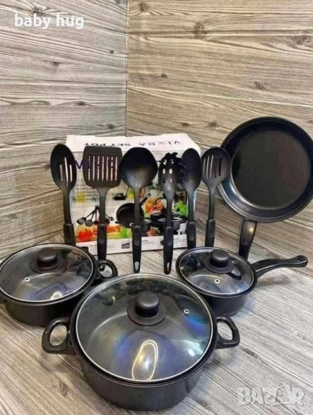 Комплект съдове за готвене, снимка 1