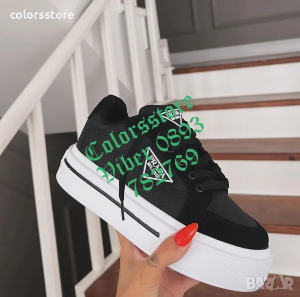 Дамски черни кецове-VR128z, снимка 1