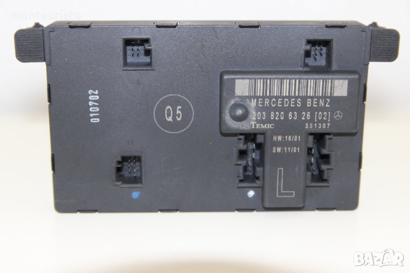 Модул предна лява врата Mercedes C-Class W203 (2000-2007г.) 2038206326 / 203 820 63 26, снимка 1