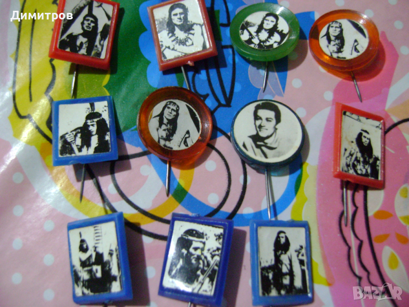 Лот стари БГ значки за колекция, снимка 1