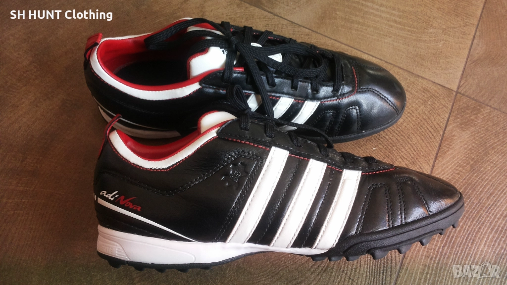 Adidas AdiNova Football Astro Turf Leather Размер EUR 38 / UK 5 стоножки естествена кожа 195-14-S, снимка 1