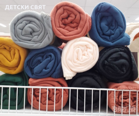 Нови одеяла от полар и микрофибър 