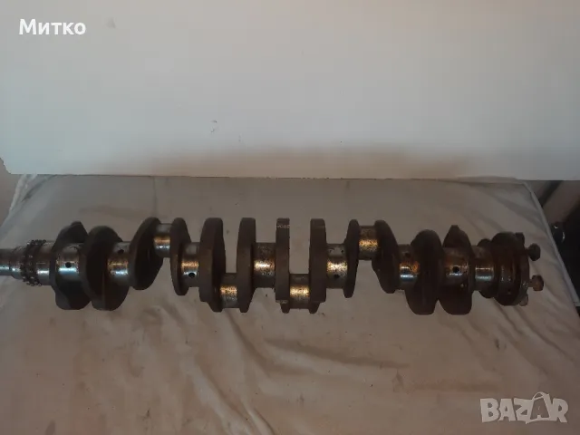 Ретро колянов вал с бутала и биели за 6 цилиндров редови двигател за Мерцедес мотор М 180 , снимка 2 - Части - 49062140