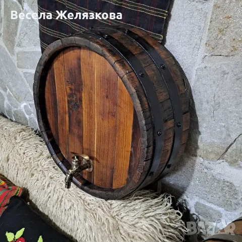 Диспенсър от автентична бъчва , снимка 2 - Други - 55976698