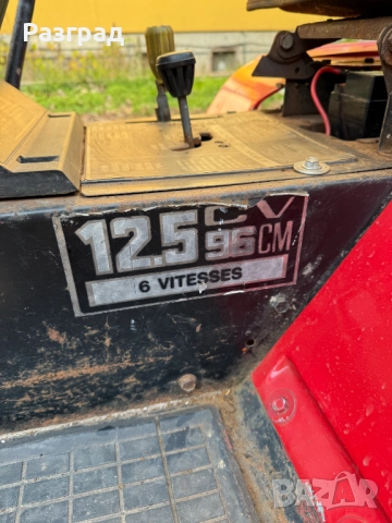 Тракторна косачка  QUIET 12.5кс briggs&stratton, снимка 5 - Градинска техника - 52456231