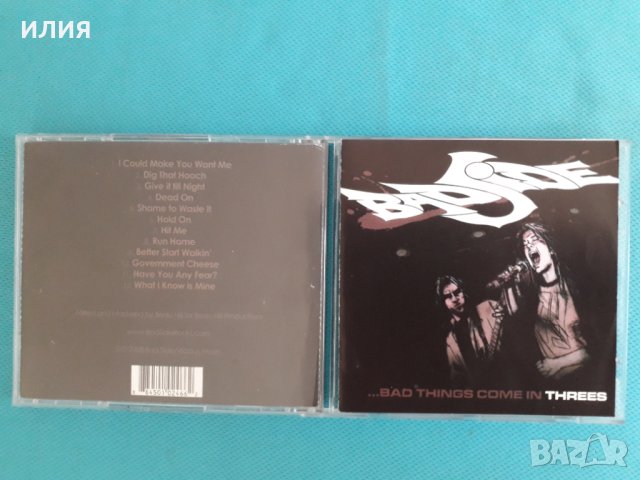 Bad Side-2008-Bad Things Come In Threes(Blues Rock,Hard Rock)(woman vocal), снимка 1 - CD дискове - 40881036