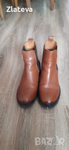 Боти естествена ко9жа , снимка 2 - Сандали - 33298422