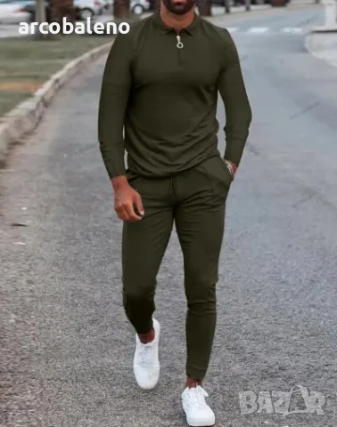 Ежедневен мъжки моден комплект от две части, 7цвята , снимка 2 - Други - 47347553