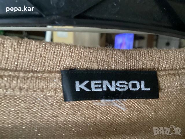 KENZOL Златна блуза М-L размер, снимка 3 - Блузи с дълъг ръкав и пуловери - 53580341